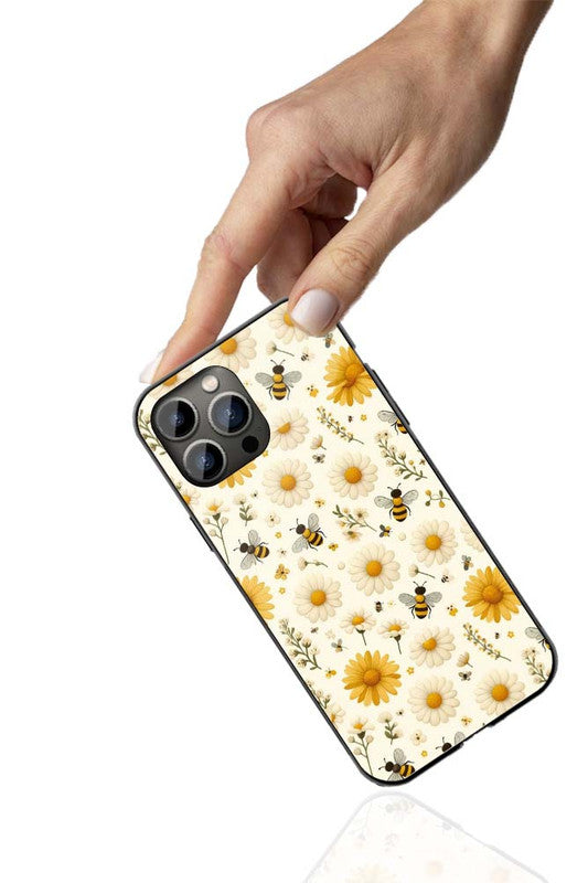 BeeBloom Phone Cover | Glass Case