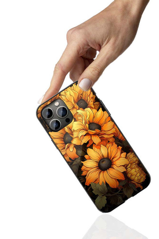 Blossom Shield Phone Cover | Glass Case