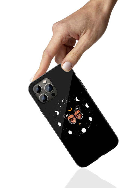 Celestial Butterfly Phone Cover | Glass Case
