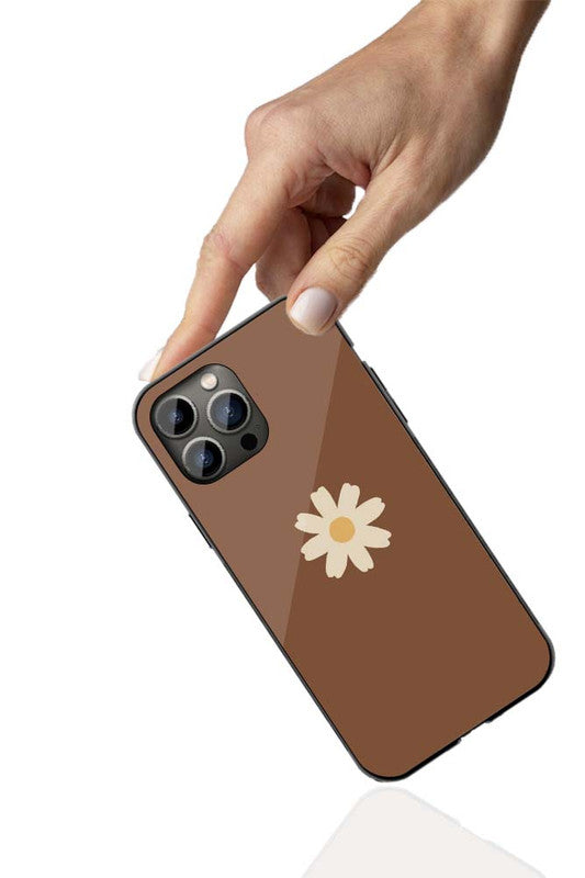 Daisy Brown Phone Cover | Glass Case