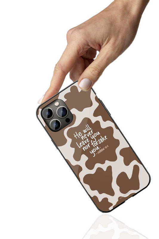 Faith & Strength Bible Verse Phone Cover | Glass Case
