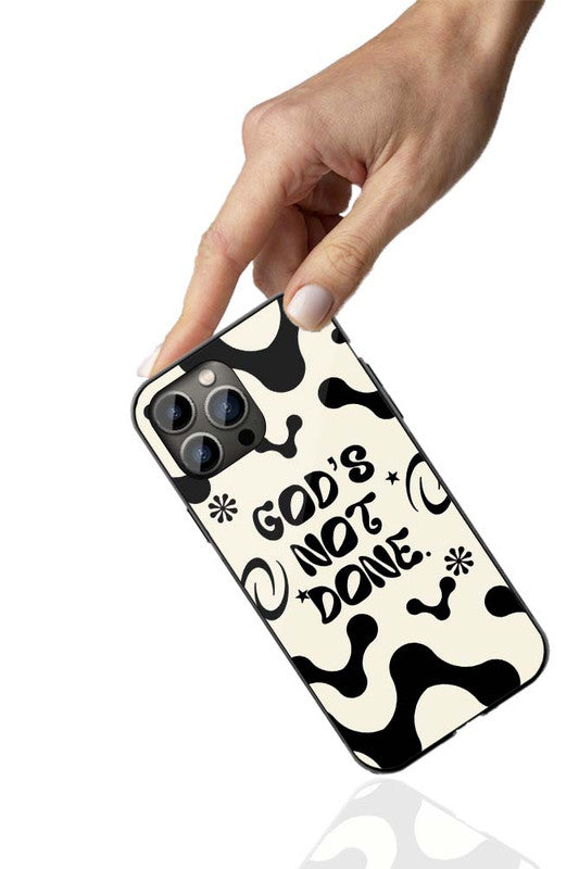 God's Not Done Phone Cover | Glass Case