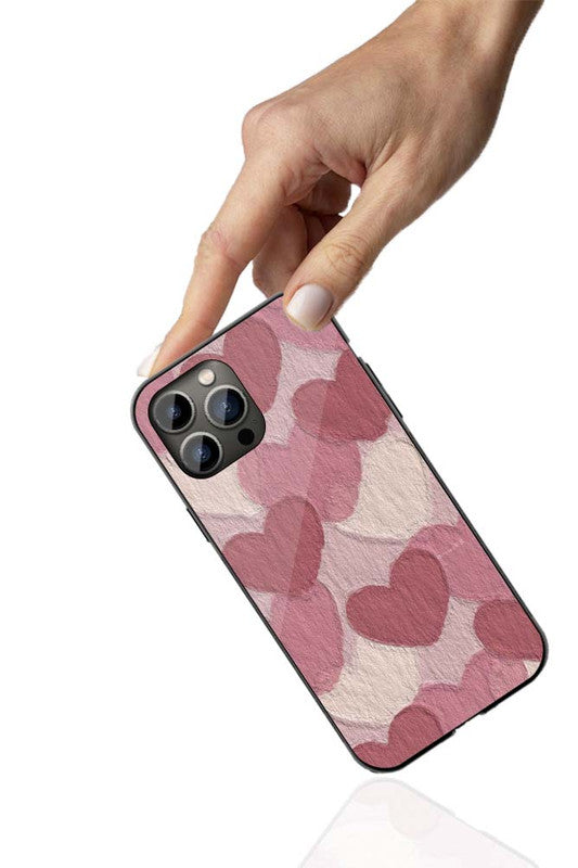 Love Canvas Phone Cover | Glass Case
