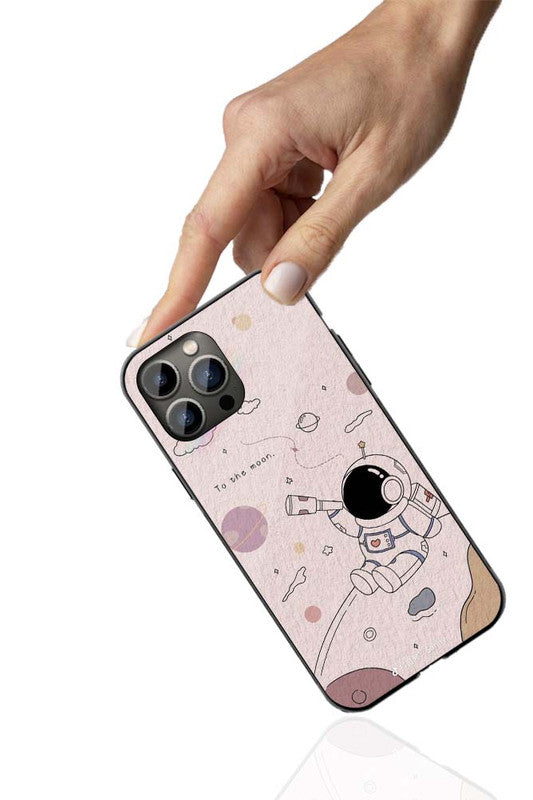 Moon Explorer Phone Cover | Glass Case