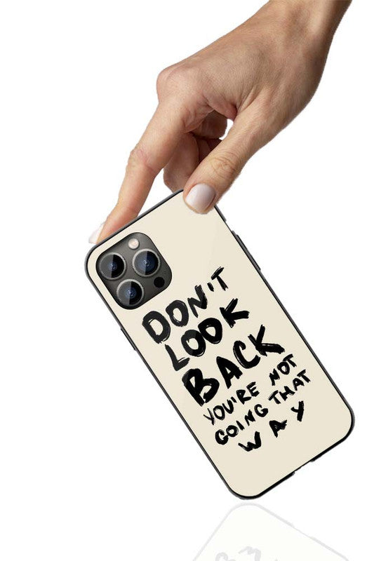 No Regret Phone Cover | Glass Case