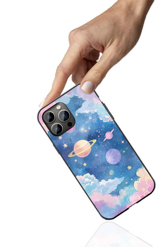 Pastel Galaxy Phone Cover | Glass Case