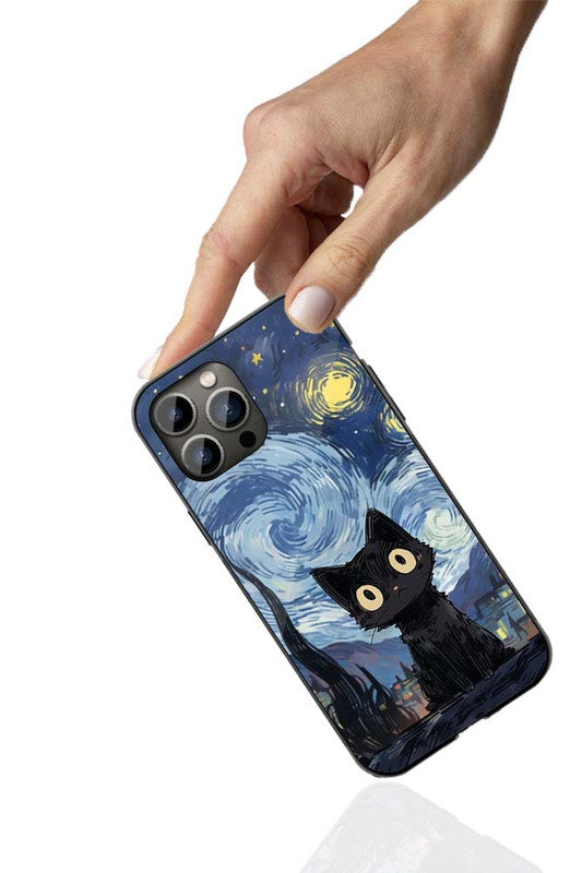 Starry Night Phone Cover | Glass Case