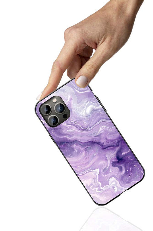 purple marble Phone Cover | Glass Case