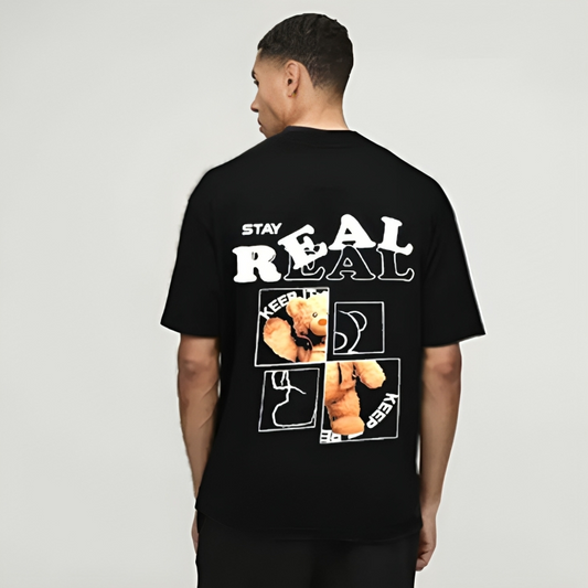 stay real | Oversize T-Shirt