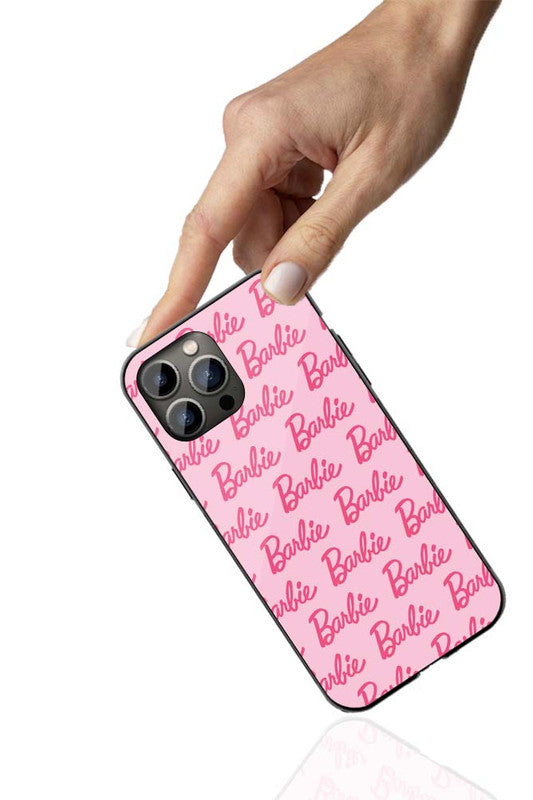 Barbie Pink Aesthetic Phone Cover | Glass Case