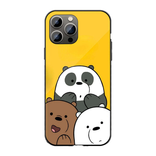 Bear Stack Phone Cover | Glass Case