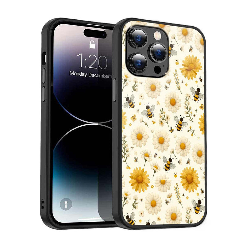 BeeBloom Phone Cover | Glass Case