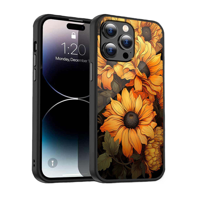 Blossom Shield Phone Cover | Glass Case
