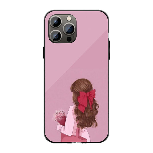 Blush Bow & Blooms Phone Cover | Glass Case