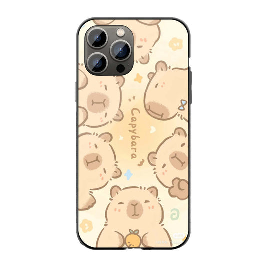 Capybara Cuteness Phone Cover | Glass Case