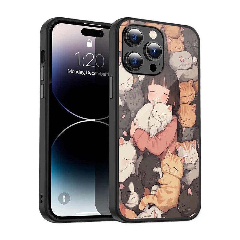 Cat Lover's Dream Phone Cover | Glass Case