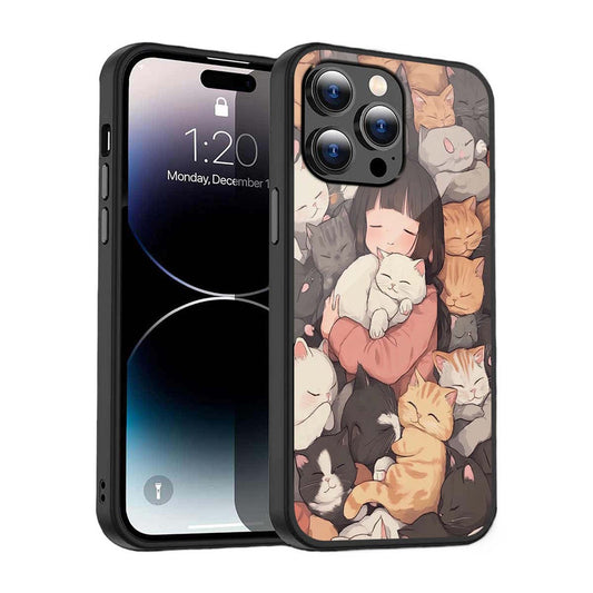 Cat Lover's Dream Phone Cover | Glass Case