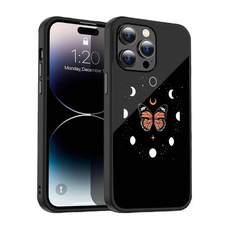 Celestial Butterfly Phone Cover | Glass Case