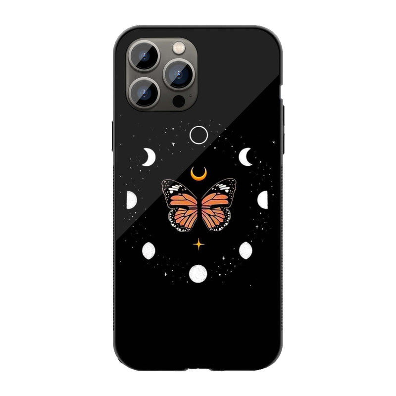Celestial Butterfly Phone Cover | Glass Case