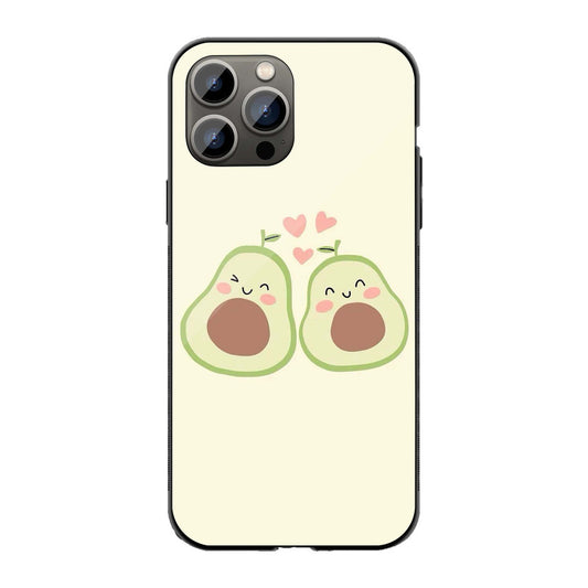 Cute Avocado Love Phone Cover | Glass Case