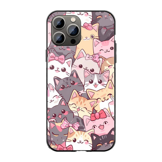 Cute Cats Phone Cover | Glass Case