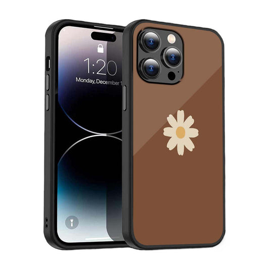Daisy Brown Phone Cover | Glass Case