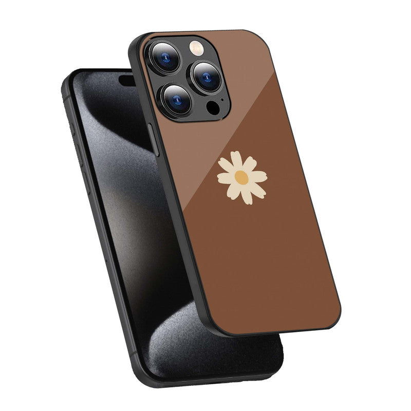 Daisy Brown Phone Cover | Glass Case