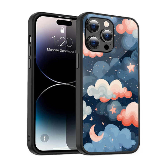 Dreamy Night Sky Phone Cover | Glass Case