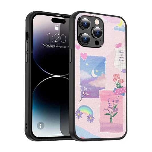 Dreamy Pastel Collage Phone Cover | Glass Case