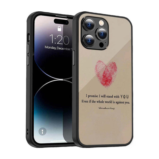 Eternal Love Promise Phone Cover | Glass Case
