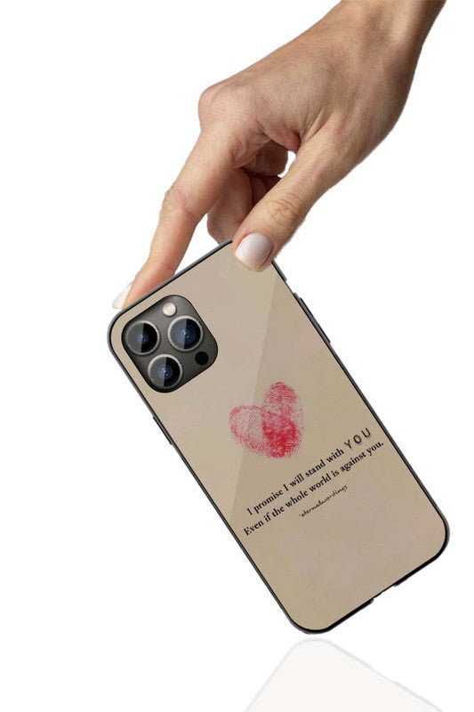 Eternal Love Promise Phone Cover | Glass Case