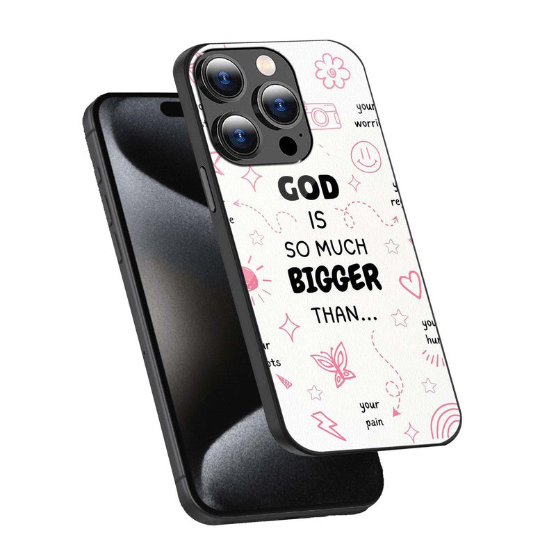 Faith Over Fear Phone Cover | Glass Case