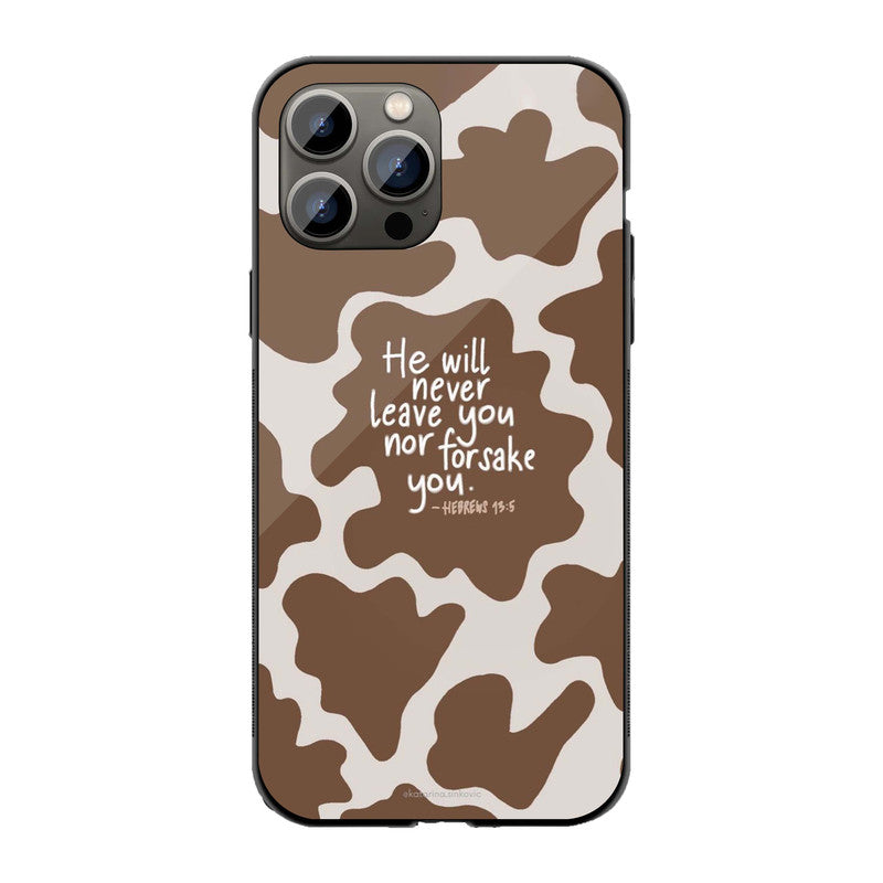 Faith & Strength Bible Verse Phone Cover | Glass Case