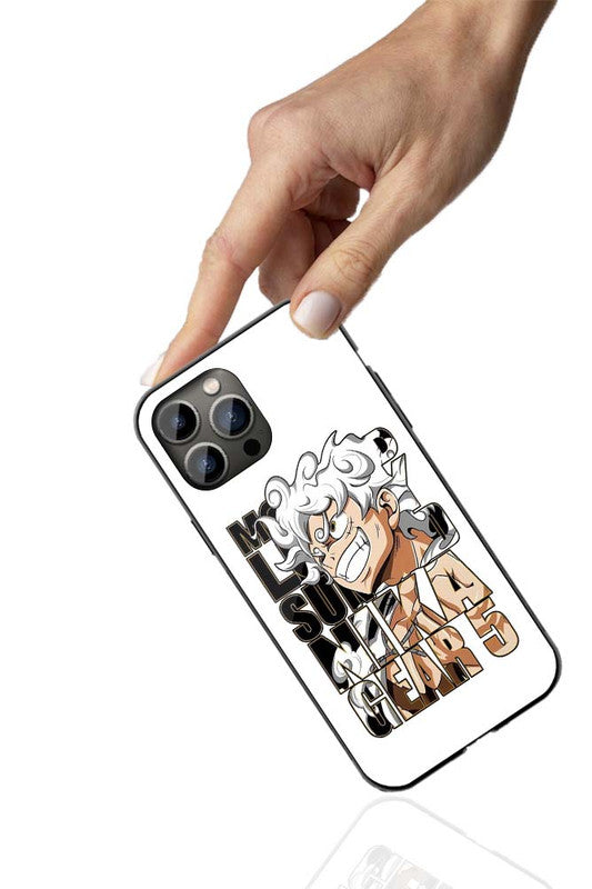 Gear 5 Anime Hero Case Phone Cover | Glass Case