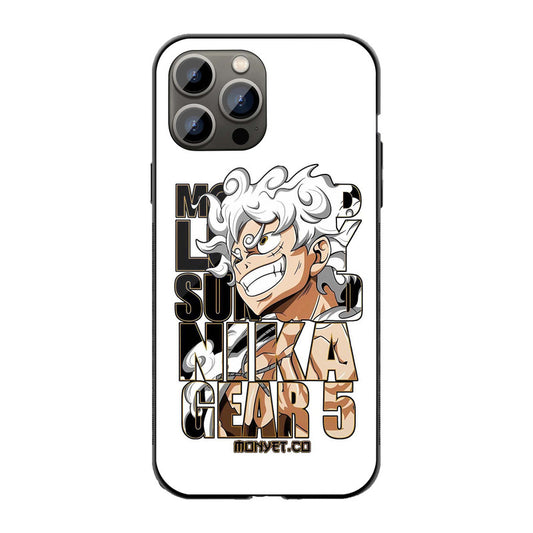 Gear 5 Anime Hero Case Phone Cover | Glass Case