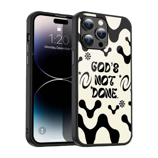 God's Not Done Phone Cover | Glass Case