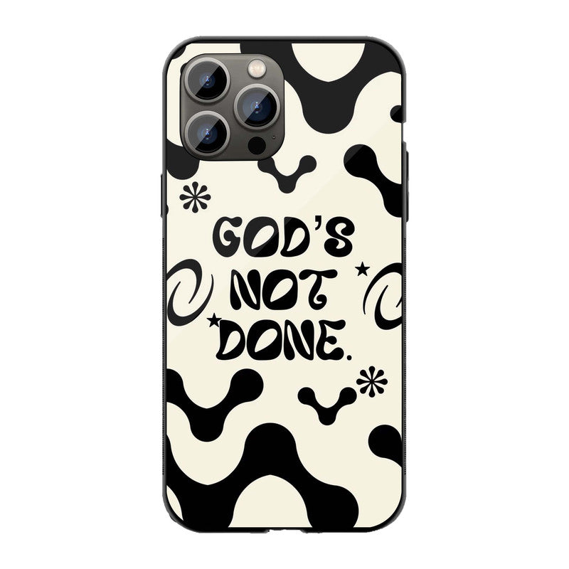 God's Not Done Phone Cover | Glass Case