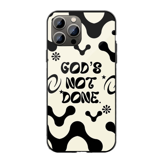 God's Not Done Phone Cover | Glass Case