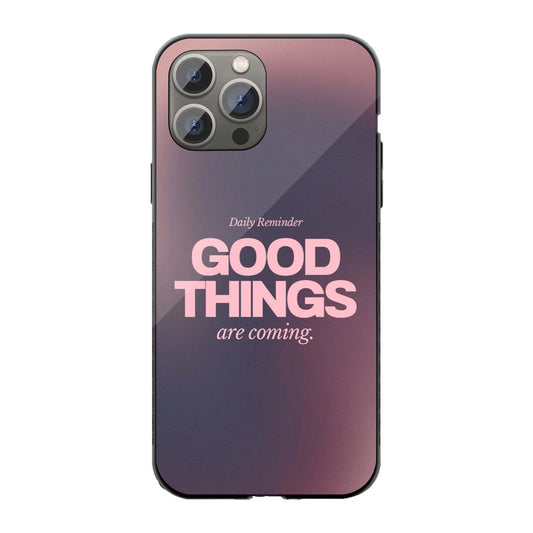 Good Vibes Ahead Phone Cover | Glass Case