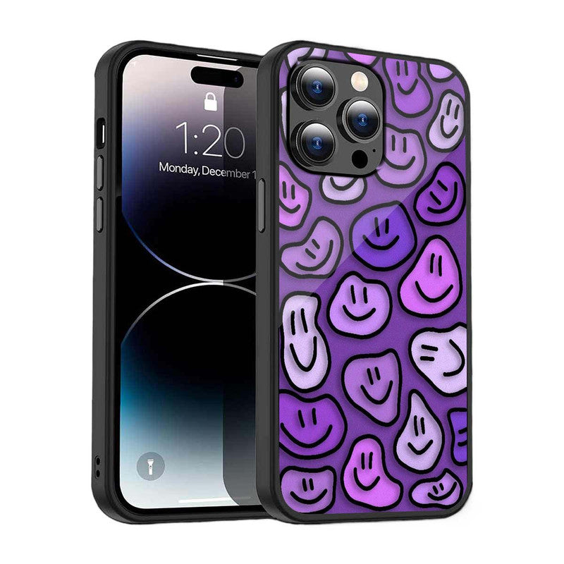 Happy Chaos Phone Cover | Glass Case