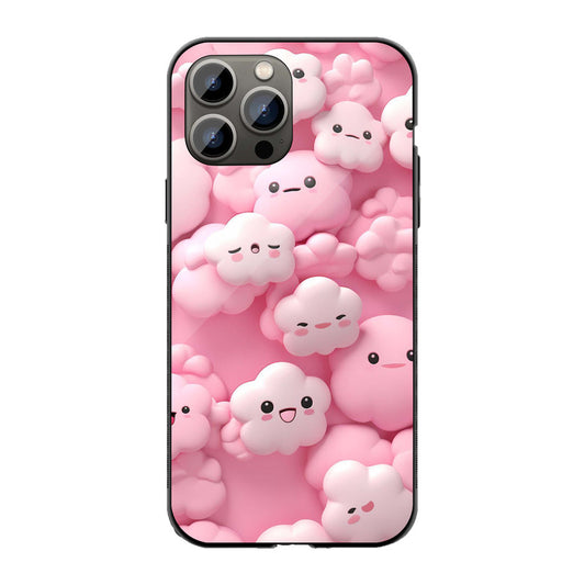Kawaii Cloud Bliss Phone Cover | Glass Case