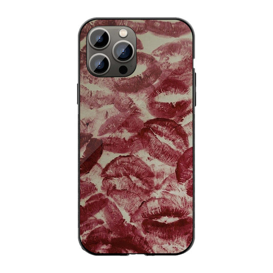 Kiss Marks Phone Cover | Glass Case