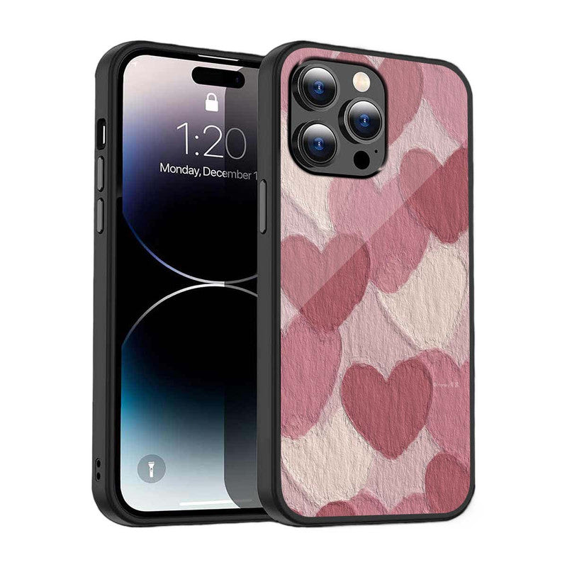 Love Canvas Phone Cover | Glass Case
