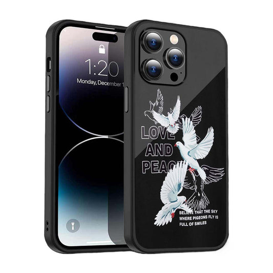 Love and Peace Phone Cover | Glass Case