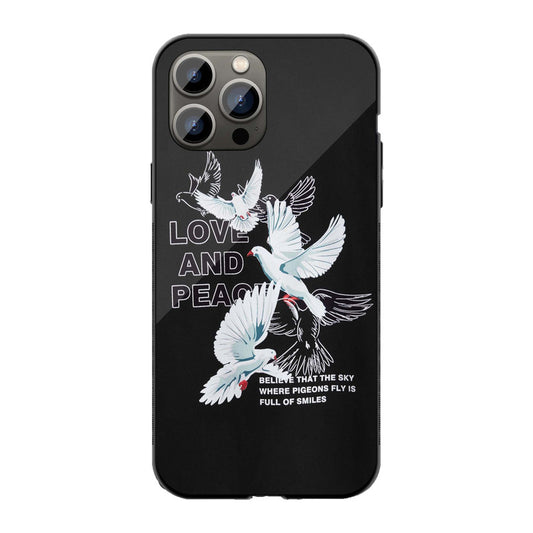 Love and Peace Phone Cover | Glass Case