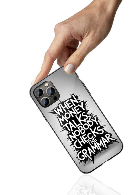 Money Talks Phone Cover | Glass Case