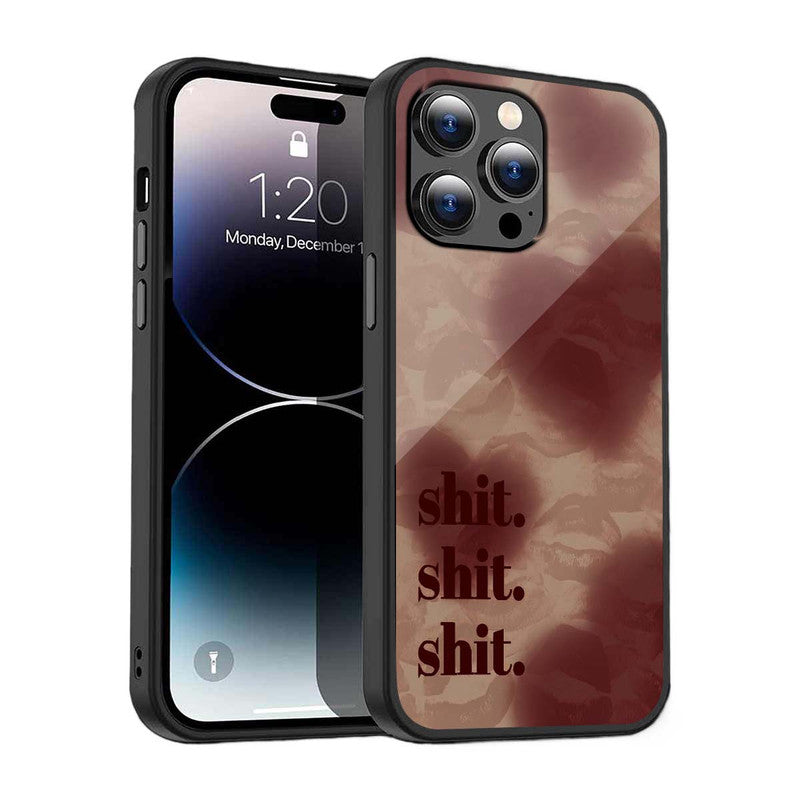 Moody Kiss Print Phone Cover | Glass Case