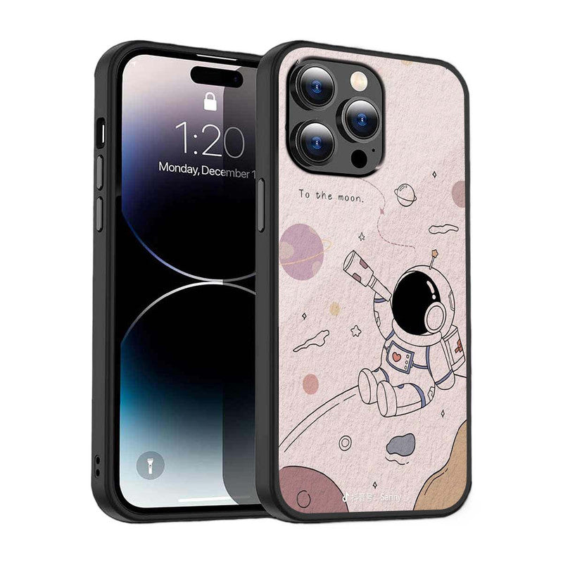 Moon Explorer Phone Cover | Glass Case