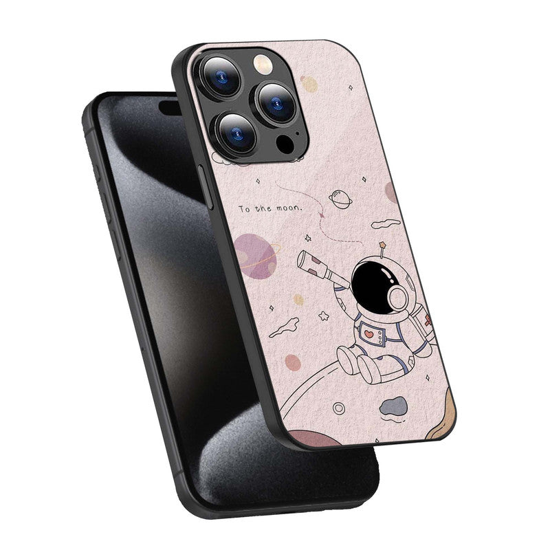 Moon Explorer Phone Cover | Glass Case