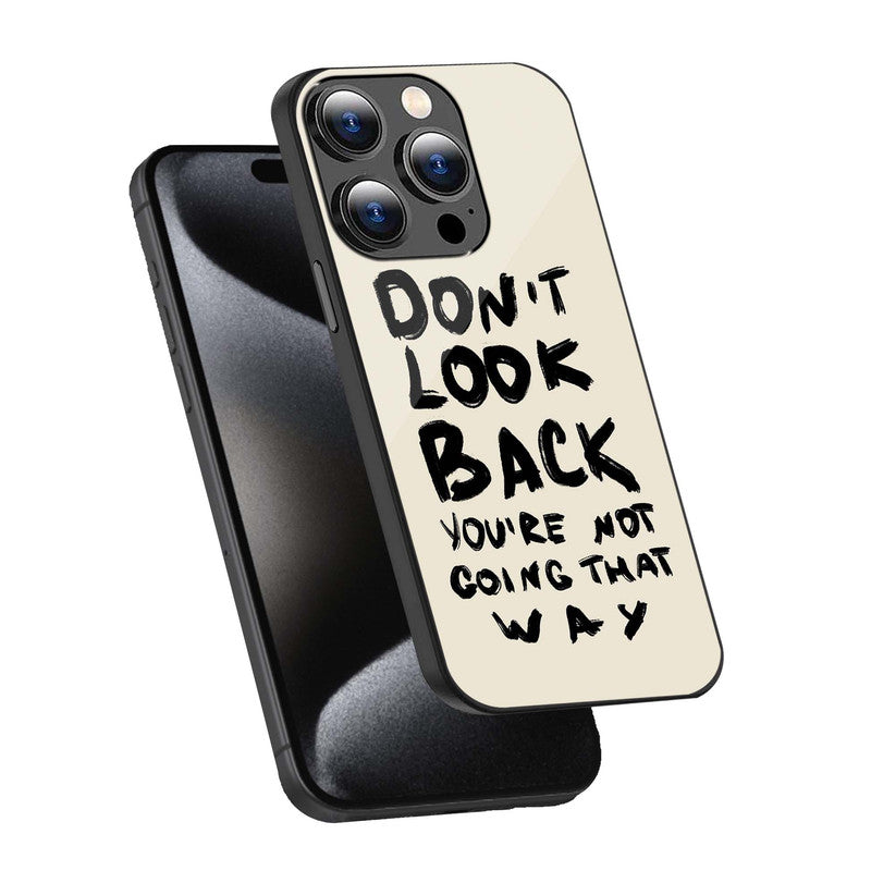 No Regret Phone Cover | Glass Case